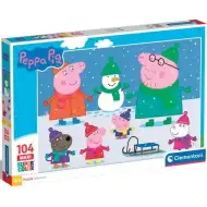 Peppa Pig 104-dijelni maxi supercolor puzzle - Clementoni