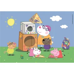 Peppa Pig 2 x 60-dijelne Supercolor slagalice - Clementoni slika 2