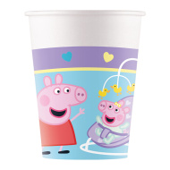 Peppa Pig papirnate čaše, set od 8 komada, 200 ml