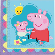 Peppa Pig set papirnatih salveta - 2-slojne, 33 x 33 cm, 20 kom