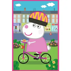 Peppa Pig snaga prijateljstva 3x50 komada puzzle - Trefl slika 2