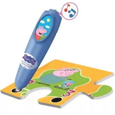 Peppa prase interaktivna 24-dijelna podna slagalica - Clementoni slika 4