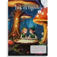 Pišem i crtam bilježnica za 2. razred, 2 u 1, crte i prazne stranice, A/5