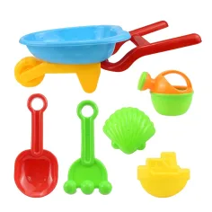 Pješčanik s kolicima, 6-dijelni set - Woodyland slika 2