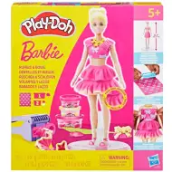 Play-Doh: Barbie kovrče i mašne set za modeliranje - Hasbro