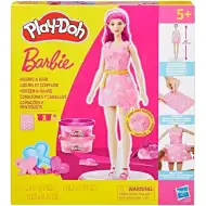 Play-Doh: Barbie srca i kruna za kosu set s lutkom - Hasbro