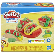 Play-Doh: Kitchen Creations Taco Time set za igru s 4 komada plastelina - Hasbro