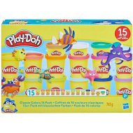 Play-Doh: Klasične boje, 15-dijelni set plastelina - Hasbro