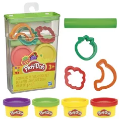 Play-Doh: Set plastelina u kutiji za pohranu – s oblicima voća - Hasbro
