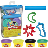 Play-Doh: Set plastelina u kutiji za pohranu – sa svemirskim kalupima - Hasbro