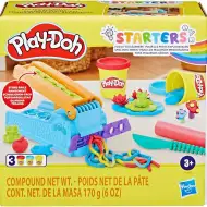 Play-Doh: Zabavna tvornica početni set s 3 posude gline 170g