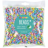 PlayBox: 5 mm MIDI perlice za peglanje u pastelnim bojama, paket od 6000 kom.