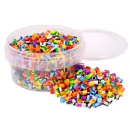 PlayBox: 5mm MIDI glačane prugaste perle, 1000 komada u raznim bojama