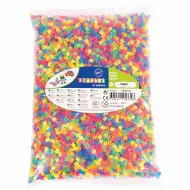 PlayBox: 5mm MIDI neon boje perle za glačanje, pakiranje od 10.000 komada