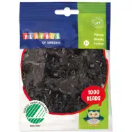 PlayBox: 5mm MIDI peglajuće perle, 1000 komada u crnoj boji