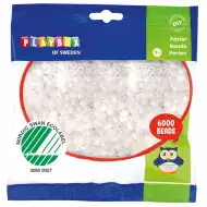 PlayBox: 5mm MIDI peglajuće perle u bijeloj boji, pakiranje od 6000 komada