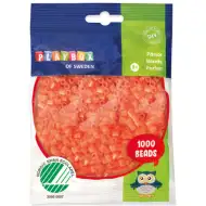 PlayBox: 5mm MIDI peglajuće perle u pakiranju od 1000 komada, narančaste boje.