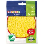 PlayBox: 5mm MIDI peglajuće perle u pakiranju od 1000 komada, pastelno žute boje.