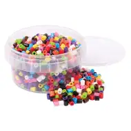 PlayBox: 5mm MIDI perle za glačanje - mješavina 10 živih boja, 1000 komada