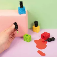 PlayBox: 5mm MIDI perle za glačanje u mješavini 10 boja, 20.000 komada slika 5