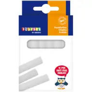 PlayBox: Bijela kreda, set od 12 komada, duljina 8 cm, promjer 9 mm