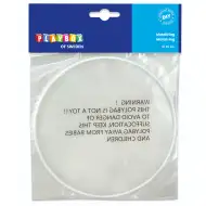 PlayBox: Bijeli metalni obruč 15cm