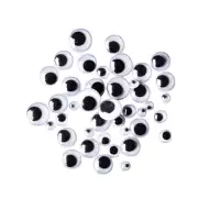 PlayBox: Crno-bijele pokretne oči u više veličina, pakiranje od 300 komada.