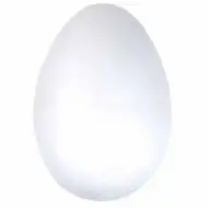 PlayBox: Dekorativna stiroporna jaja 12x8cm 10 komada