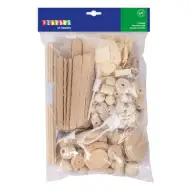 PlayBox: Drveni građevinski set mix