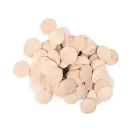 PlayBox: Drveni gumbi promjera 30 mm, set od 100 komada