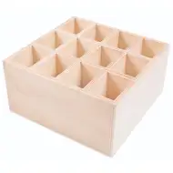 PlayBox: Drveni stalak za olovke s 12 pretinaca