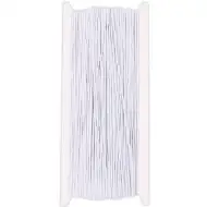 PlayBox: Elastična bijela špaga u roli od 50 metara debljine 1 mm