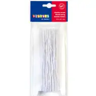 PlayBox: Elastična bijela vrpca, 25 metara u roli, debljina 1 mm.