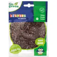 PlayBox: Go Green 5mm MIDI peglajuće perle, 1000 komada u smeđoj boji