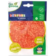 PlayBox: Go Green 5mm MIDI perle za glačanje, 1000 komada u narančastoj boji