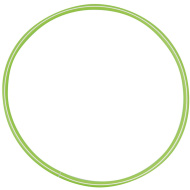 PlayBox: Hulahop 80 cm, zelene boje