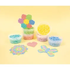 PlayBox: MIDI perle za peglanje od 5 mm u 6 pastelnih boja, 6000 komada slika 2
