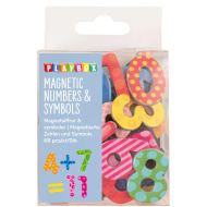 PlayBox: Magnetni brojevi i simboli, set od 68 kom.