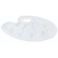 PlayBox: Ovalna paleta za slikanje 23x17x11cm
