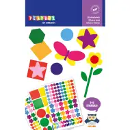 PlayBox: Paket dekorativnih naljepnica s 3 lista, 346 komada