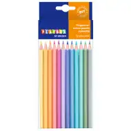 PlayBox: Pastelni trokutasti set obojenih olovaka od 12 komada