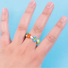 PlayBox: Perive plastične perle u boji 2-3 mm, pakiranje od 500g slika 2