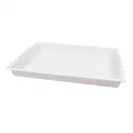 PlayBox: Plastična bijela posuda s ručkama 41x31cm