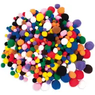 PlayBox: Pom-Pom u osnovnim bojama, pakiranje od 525 komada