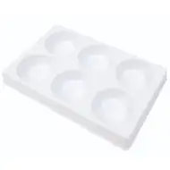 PlayBox: Prazna paleta s 6 mjesta za boje promjera 44 mm