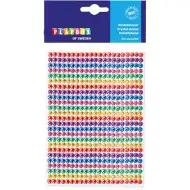 PlayBox: Samoljepljivi šareni strass kamenčići 525 kom 5mm