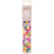 PlayBox: Šarene miješane perle za nizanje u raznim oblicima, 200 komada