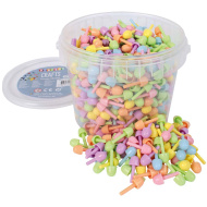 PlayBox: Šareni mozaik 10 mm točkice, set od 700 kom. u kanti