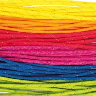 PlayBox: Šareni reflektirajući konopac set od 6 komada 4 mm x 2,6 m