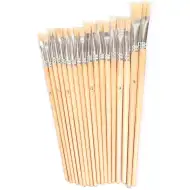 PlayBox: Set četki s ravnom glavom od divlje svinje, 18 komada